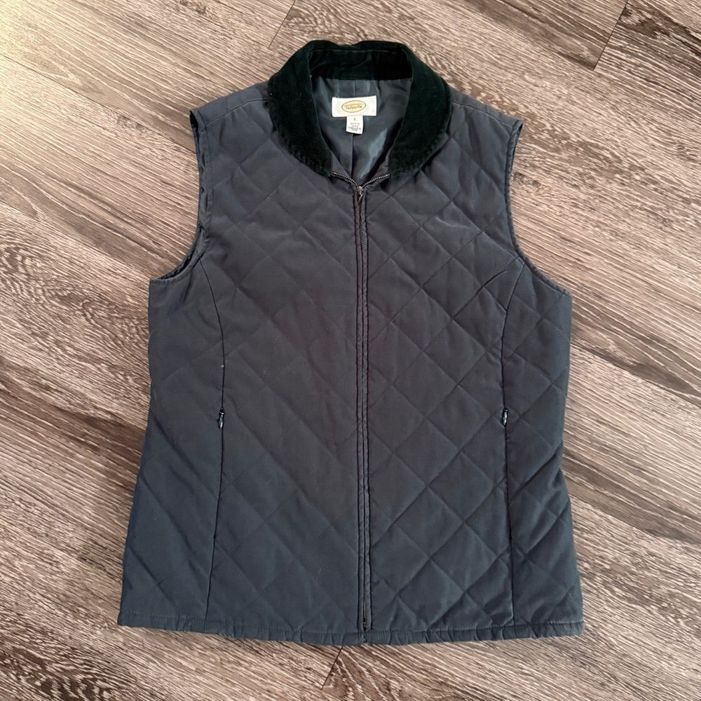 Talbots Vintage Quilted Chore Vest